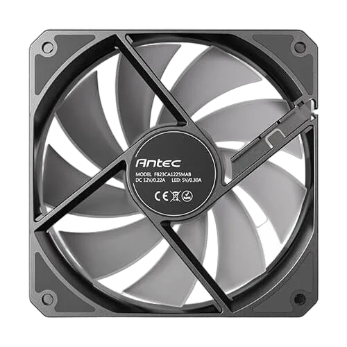 Antec P12 PWM ARGB (Pack de 3x120mm) - Noir — vue 6