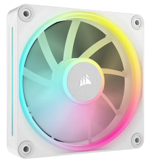 Corsair iCUE LINK LX120 RGB Triple Pack - Blanc — vue 3