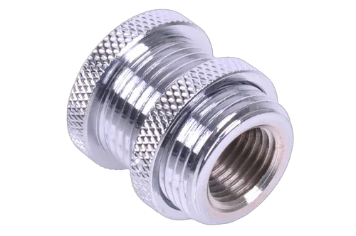 Alphacool Fitting Passe-Cloison G1/4" - Chrome — vue 1