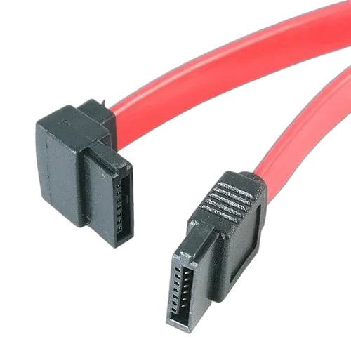 StarTech 18in SATA to Left Angle SATA Cable — vue 1
