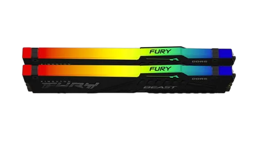 Kingston Fury Beast RGB 32Go (2x16Go) DDR5 6000MHz — vue 2