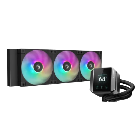 Deepcool CG530 4F Noir - MT/Sans Alim/ATX + MYSTIQUE 360 ARGB - Noir - 360mm — vue 12