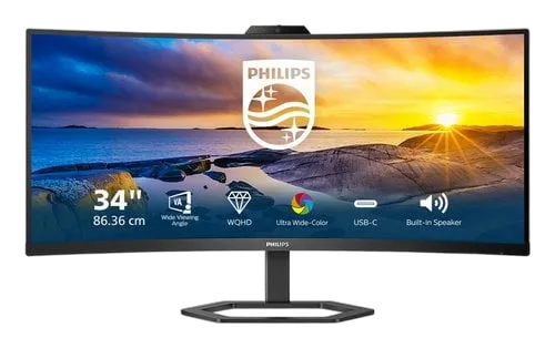 Philips 34E1C5600HE/00 34 VA Curved H/A 130 MM — vue 1