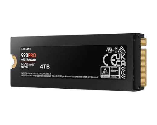 Samsung 990 PRO Dissipateur 4To M.2 — vue 4