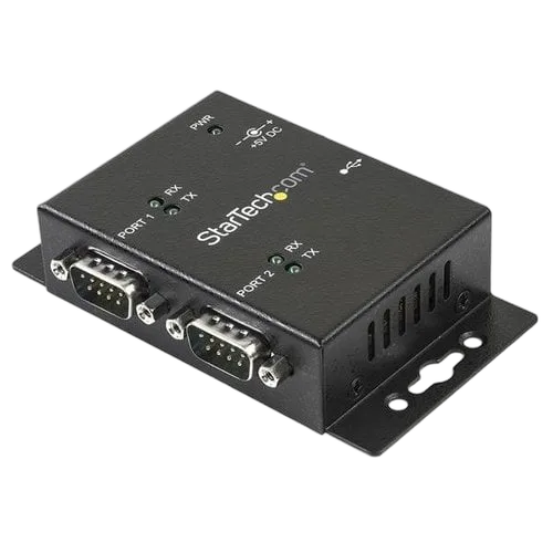 StarTech 2 Port USB 2.0 to Serial Adapter Hub — vue 1
