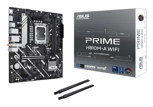 Asus PRIME H810M-A WIFI + Core Ultra 5 - 245KF — vue 2