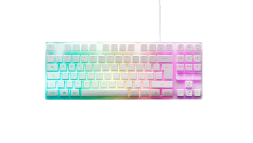 The G-LAB Keyz Caesium TKL - Membrane - Filaire - RGB - Blanc — vue 1
