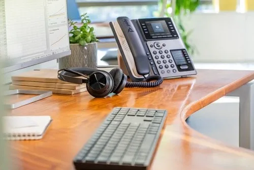 HP POLY EDGE E450 IP PHONE AND — vue 12