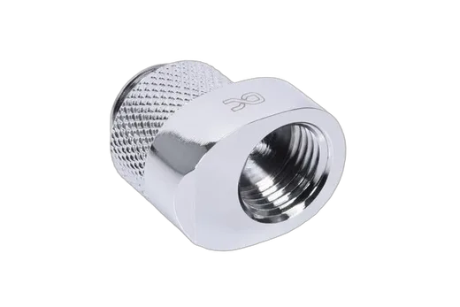Alphacool Eiszapfen 8mm rotatable G1/4 to G1/4 - Chrome — vue 1