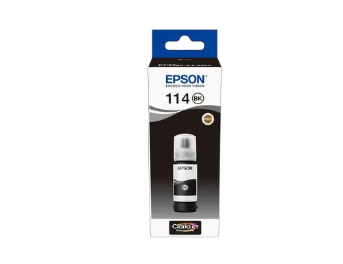 Epson Ink/114 EcoTank Pigment Black ink bottle — vue 1