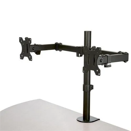 StarTech Monitor Arm - Dual - Crossbar - Steel — vue 1