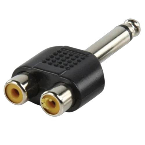 Adaptateur RCA mono mâle/mono femelle — vue 1