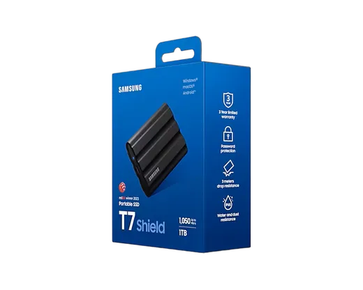 Samsung T7 SHIELD 1To Black — vue 11