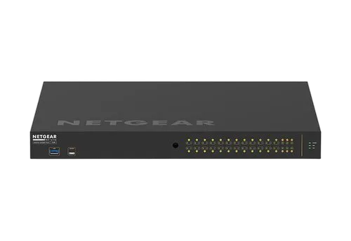 Netgear 26G4XF-PoE+24x1G PoE+480W 2x1G 4xSFP+ — vue 1