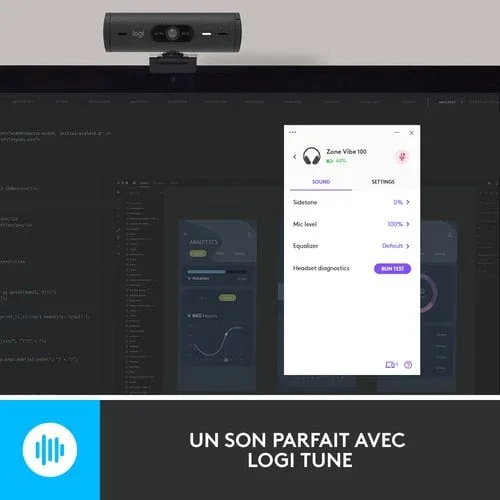 Logitech Zone Vibe 100 - Sans-Fil - Graphite — vue 15