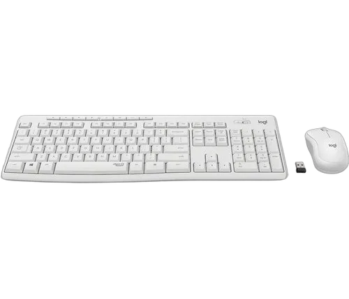 Logitech MK295 Silent Wireless Combo Blanc — vue 2