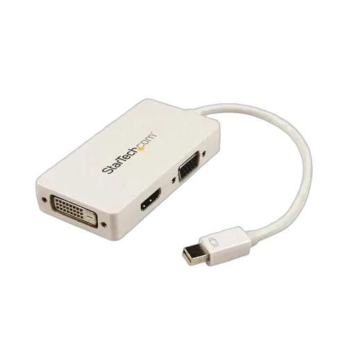 StarTech mDP to VGA/DVI/HDMI - 3-in-1 Adapter — vue 1
