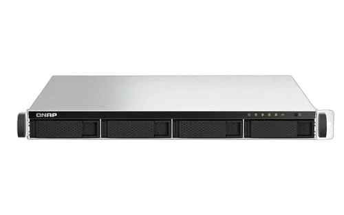 Qnap 1U 4Bay rackmount NAS Intel Clron N5105 — vue 1
