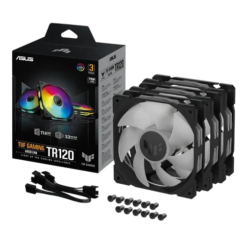 Asus TUF GAMING - TR120 FAN ARGB 3en1 - Noir — vue 9