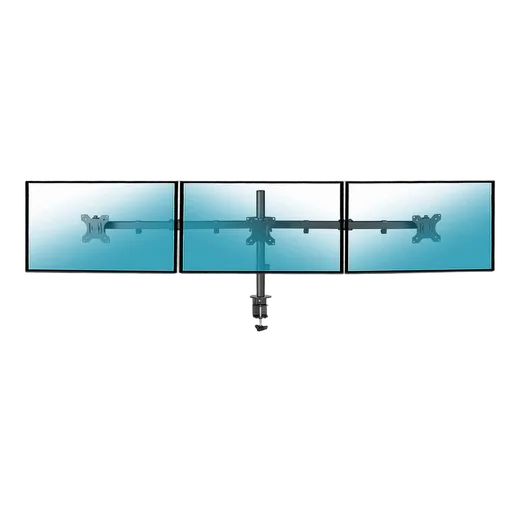 Support bureau 3 écrans 13" à 27" VESA 100x100 