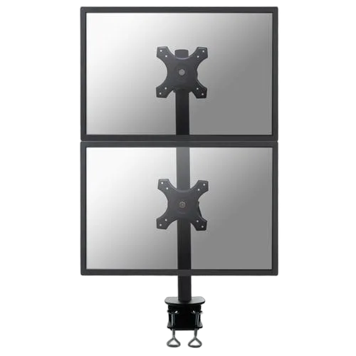 NewStar Vertical Desk Mount Dual 10-27" ClampBLK — vue 1
