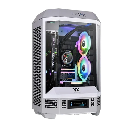 Thermaltake The TOWER 300 Limestone Gris - mT/Sans Alim/mATX — vue 1