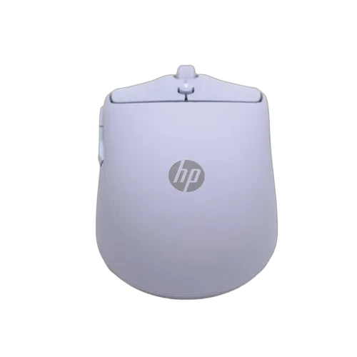 HP 400 Quiet Purple Wireless Mouse EURO — vue 3