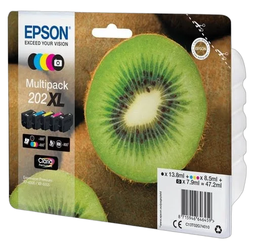 Epson Ink/202XL Kiwi CMYBPk — vue 2