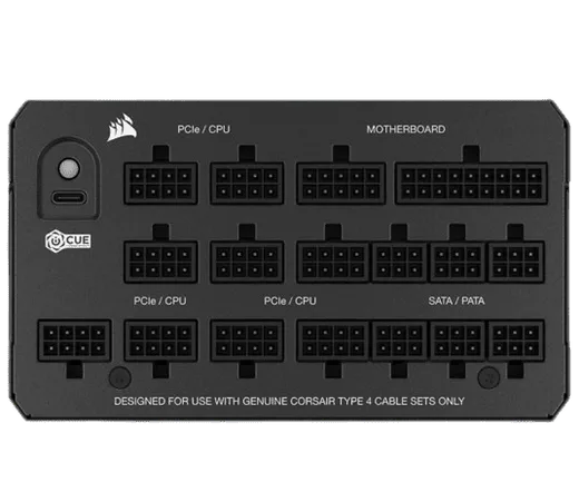 Corsair FRAME 4000D LCD RS ARGB Noir + HX1200i C14 Noir — vue 10