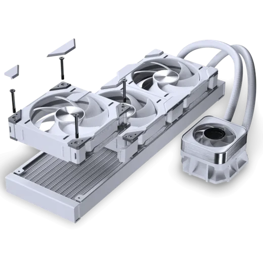 Phanteks Glacier One 360D30 X2 DRGB AiO - 360 mm - Blanc — vue 5