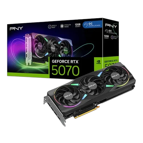 GeForce RTX 5070 12GB ARGB Overclocked Triple Fan