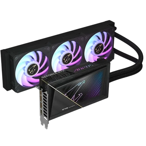 Gigabyte AORUS GeForce RTX 5080 XTREME WATERFORCE 16G — vue 2