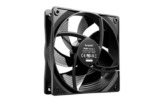 be quiet! Pure Wings 3 PWM 120mm - Noir — vue 2
