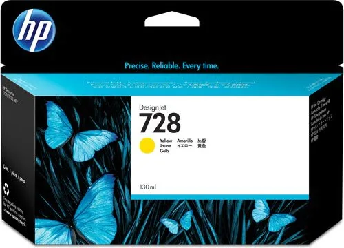 HP - Jaune - F9J65A — vue 1