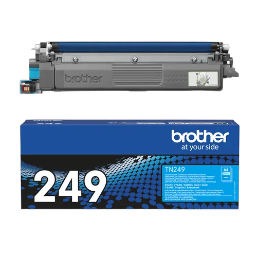 Brother Toner TN-249C Cyan — vue 3