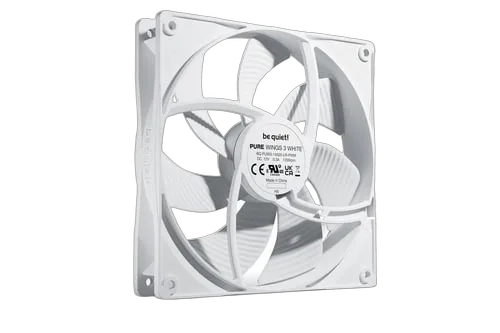 be quiet! Pure Wings 3 140mm PWM Blanc — vue 3