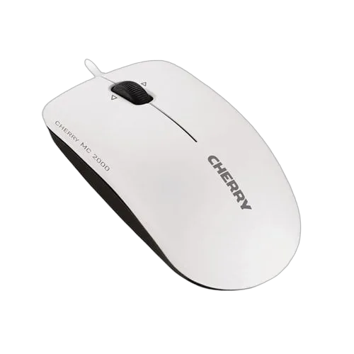 Cherry MC2000 Mouse Blk 1600dpi infrared — vue 3