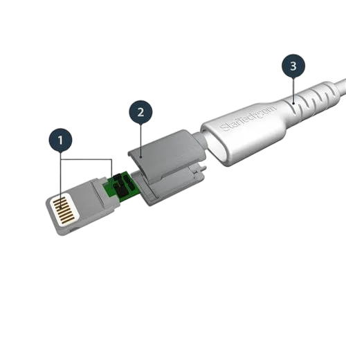 StarTech Cable USB to Lightning MFi Certified 1m — vue 5