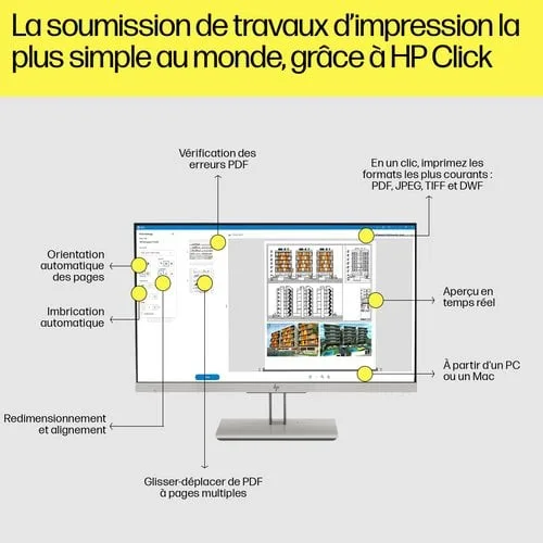 HP DesignJet T1600 36-in Printer — vue 7