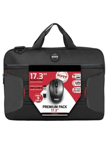 Premium Pack 17.3" Sacoche + Souris sans fil