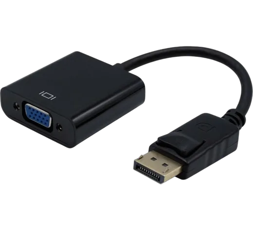 CONVERTISSEUR DP ACTIF 1.2 VERS VGA 15CM