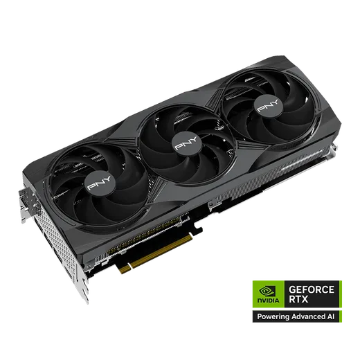 PNY RTX 5080 16GB Overclocked Triple Fan, vue 2