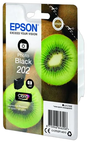 Epson Ink/202 Kiwi 4.1ml PBK — vue 3