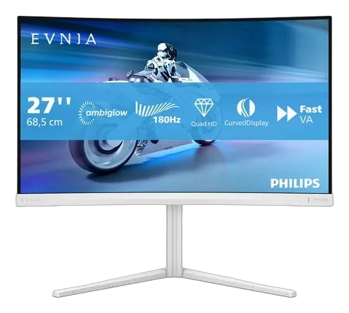 Philips 27M2C5501/00 27" 16:9 VA 2560x1440 curvo — vue 1