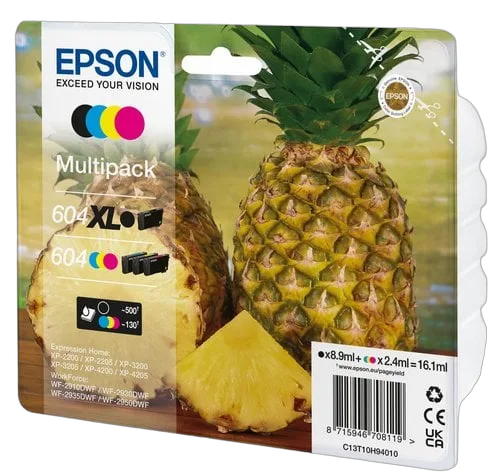 Epson Ink/604XL Pineapple CMYK SEC — vue 1