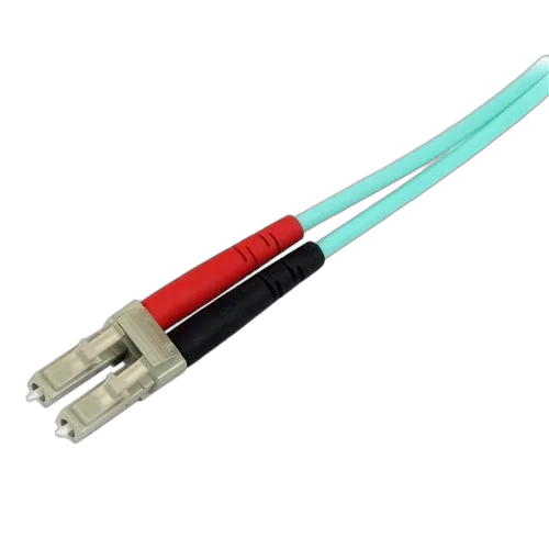 StarTech 2m 10 Gb Aqua Fiber Patch Cable LC/SC — vue 3