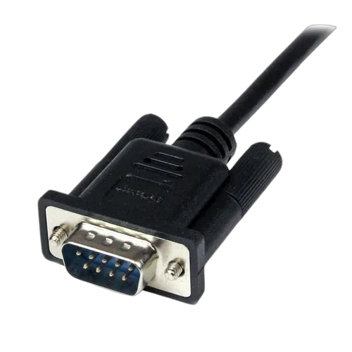StarTech 1m Black DB9 RS232 Null Modem Cable F/M — vue 4