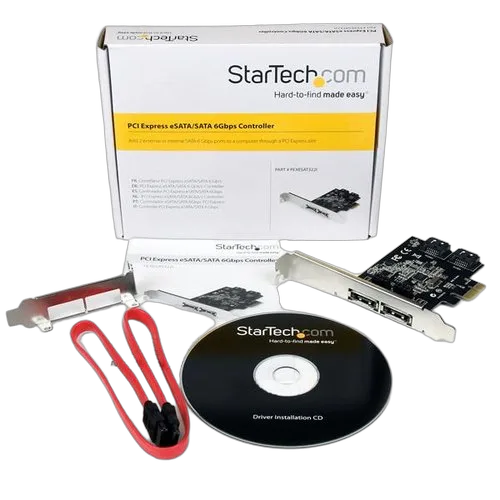 StarTech 2Port PCIe SATA III eSATA Controller — vue 5