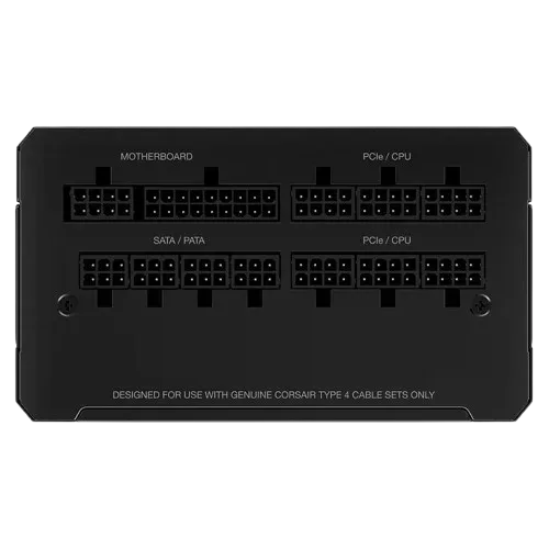 Corsair 3000D Airflow RGB Noir + RM1000e Noir — vue 5