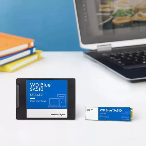 WD 500GB BLUE SSD M.2 SA510 2280 — vue 7